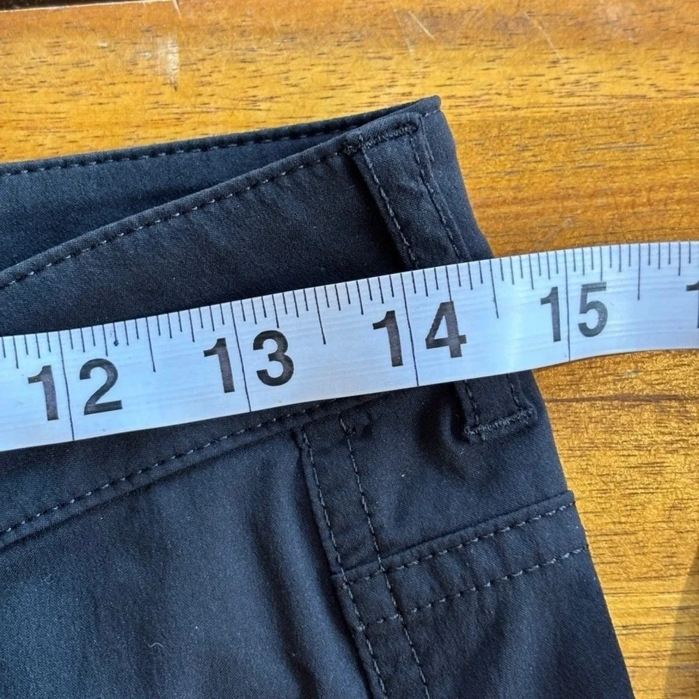 Anatomie Luisa Stripe Skinny Pants Black w White Side Stripe Stretch Travel, S - Picture 6 of 7
